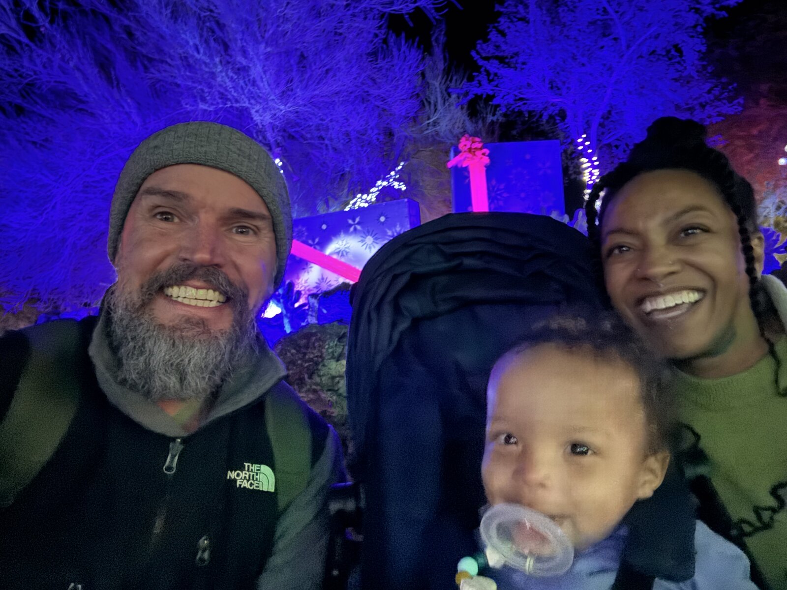 Christmas Lights with Mom and Dad